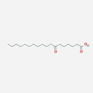 molecular formula C18H34O3 B169376 7-Oxo-octadecanoic acid CAS No. 16694-32-9