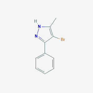 4-bromo-5-methyl-3-phenyl-1H-pyrazole