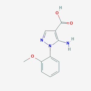 5-Amino-1-(2-methoxyphenyl)-1H-pyrazole-4-carboxylic acid