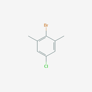 molecular formula C8H8BrCl B169440 2-Bromo-5-chloro-1,3-dimethylbenzene CAS No. 103724-99-8
