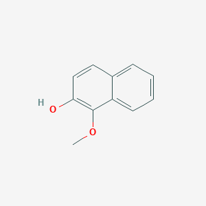 molecular formula C11H10O2 B169447 1-Methoxynaphthalen-2-ol CAS No. 18515-10-1