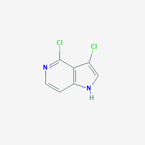 molecular formula C7H4Cl2N2 B169448 3,4-二氯-1H-吡咯并[3,2-c]吡啶 CAS No. 117332-47-5
