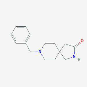 molecular formula C15H20N2O B169457 8-Benzyl-2,8-diazaspiro[4.5]decan-3-one CAS No. 154495-69-9