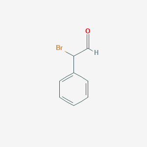 molecular formula C8H7BrO B169500 2-Bromo-2-phenylacetaldehyde CAS No. 16927-13-2