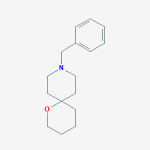 1-Oxa-9-azaspiro[5.5]undecane, 9-(phenylmethyl)-