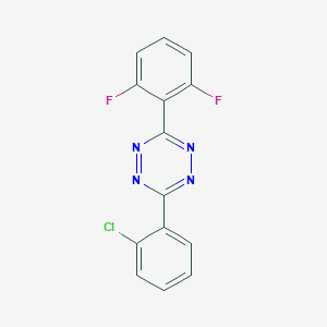 molecular formula C14H7ClF2N4 B169530 Diflovidazin CAS No. 162320-67-4