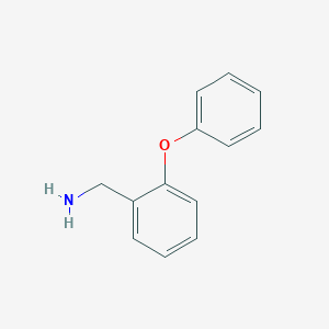 molecular formula C13H13NO B169538 (2-Phenoxyphenyl)methanamine CAS No. 107624-14-6