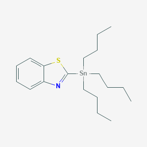 molecular formula C19H31NSSn B169549 2-三丁基锡基苯并噻唑 CAS No. 105445-58-7