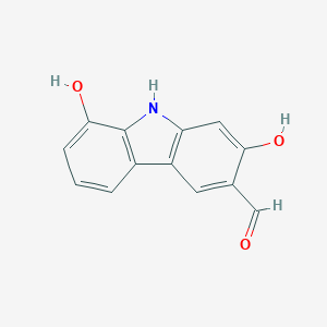 molecular formula C13H9NO3 B169562 Clauszoline M 