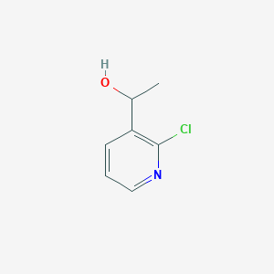 molecular formula C7H8ClNO B169571 1-(2-Chloropyridin-3-yl)ethanol CAS No. 131674-39-0