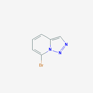 molecular formula C6H4BrN3 B169598 7-溴-[1,2,3]三唑并[1,5-a]吡啶 CAS No. 107465-26-9