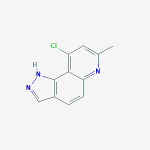 9-chloro-7-methyl-1H-pyrazolo[3,4-f]quinoline