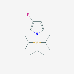 3-Fluoro-1-[tris(1-methylethyl)silyl]-1H-pyrrole