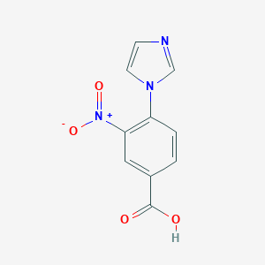 4-(1H-Imidazol-1-YL)-3-nitrobenzoic acid