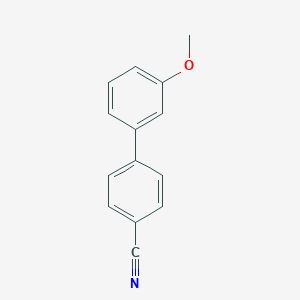 molecular formula C14H11NO B169665 4-(3-Methoxyphenyl)benzonitrile CAS No. 154848-39-2