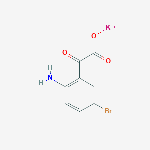 Potassium 2-(2-amino-5-bromophenyl)-2-oxoacetate