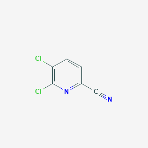 molecular formula C6H2Cl2N2 B169704 5,6-Dichloropyridine-2-carbonitrile CAS No. 185107-64-6