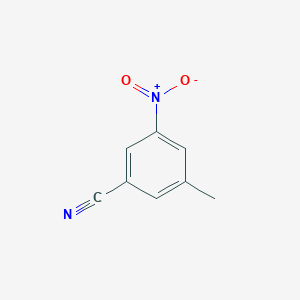 molecular formula C8H6N2O2 B169717 3-Methyl-5-nitrobenzonitrile CAS No. 124289-22-1