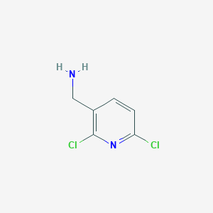 molecular formula C6H6Cl2N2 B169725 (2,6-Dichloropyridin-3-YL)methanamine CAS No. 120739-71-1