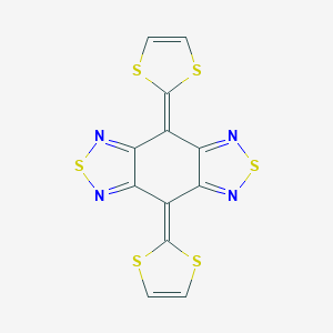 molecular formula C12H4N4S6 B169727 BTQBT (purified by sublimation) CAS No. 135704-54-0