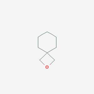 molecular formula C8H14O B169750 2-Oxaspiro[3.5]nonane CAS No. 185-06-8