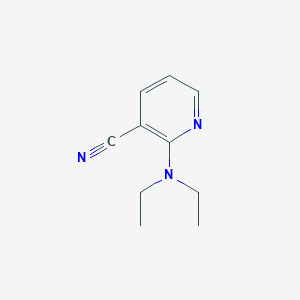 molecular formula C10H13N3 B169753 3-Cyano-2-diethylaminopyridine CAS No. 17782-02-4
