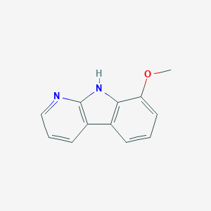 molecular formula C12H10N2O B169763 8-methoxy-9H-pyrido[2,3-b]indole CAS No. 105529-94-0