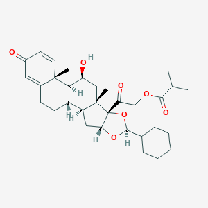 molecular formula C32H44O7 B169780 Ciclesonide 22S-Epimer CAS No. 141845-81-0