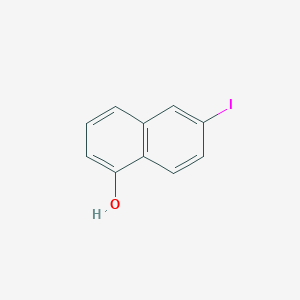 molecular formula C10H7IO B169798 6-碘萘-1-醇 CAS No. 128542-53-0