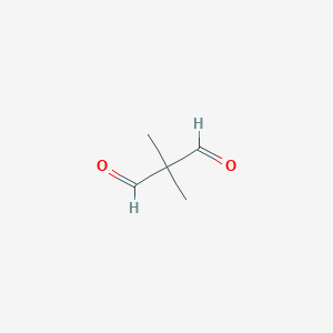molecular formula C5H8O2 B169817 Propanedial, dimethyl- CAS No. 1185-34-8