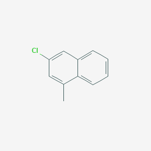 molecular formula C11H9Cl B169833 3-Chloro-1-methylnaphthalene CAS No. 104415-92-1