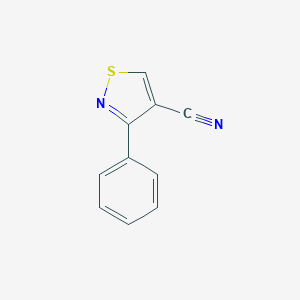 3-Phenylisothiazole-4-carbonitrile