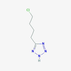 molecular formula C5H9ClN4 B169905 5-(4-Chlorobutyl)-1H-tetrazole CAS No. 174769-79-0