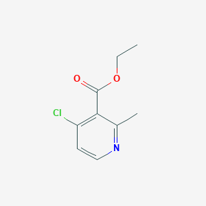 molecular formula C9H10ClNO2 B169911 Ethyl 4-chloro-2-methylnicotinate CAS No. 164390-30-1