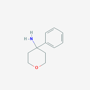 4-Phenyloxan-4-amine