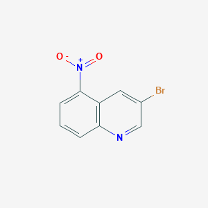 molecular formula C9H5BrN2O2 B169932 3-Bromo-5-nitroquinoline CAS No. 116632-33-8