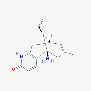 molecular formula C15H18N2O B169959 Huperzine C CAS No. 163089-71-2