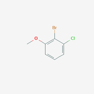 molecular formula C7H6BrClO B169984 2-Bromo-1-chloro-3-methoxybenzene CAS No. 174913-08-7