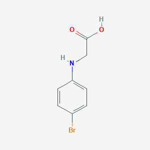 [(4-Bromophenyl)amino]acetic acid