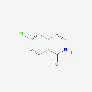 molecular formula C9H6ClNO B169989 6-chloroisoquinolin-1(2H)-one CAS No. 131002-09-0