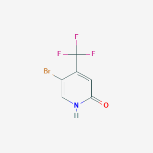 molecular formula C6H3BrF3NO B169993 5-溴-4-(三氟甲基)吡啶-2-醇 CAS No. 109919-32-6