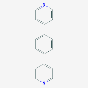 molecular formula C16H12N2 B169997 1,4-DI(Pyridin-4-YL)benzene CAS No. 113682-56-7