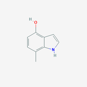 molecular formula C9H9NO B170002 7-methyl-1H-indol-4-ol CAS No. 19499-91-3