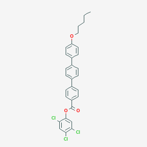 2,4,5-Trichlorophenyl 4''-(pentyloxy)-[1,1':4',1''-terphenyl]-4-carboxylate