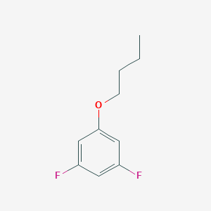 molecular formula C10H12F2O B170051 1-Butoxy-3,5-difluorobenzene CAS No. 123843-64-1