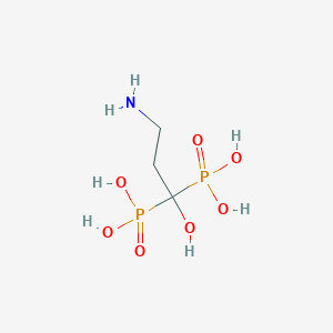 molecular formula C3H11NO7P2 B017006 Pamidronic Acid CAS No. 40391-99-9
