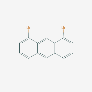 molecular formula C14H8Br2 B170101 1,8-Dibromoanthracene CAS No. 131276-24-9