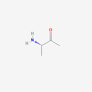 molecular formula C4H9NO B170110 (S)-3-Aminobutan-2-one CAS No. 114041-77-9