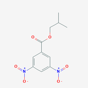 molecular formula C11H12N2O6 B170114 Isobutyl 3,5-dinitrobenzoate CAS No. 10478-01-0