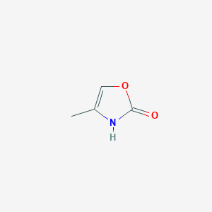 molecular formula C4H5NO2 B170137 2(3H)-Oxazolone, 4-methyl- CAS No. 125210-03-9
